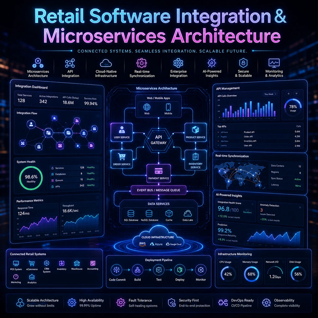 Retail software integration solutions
